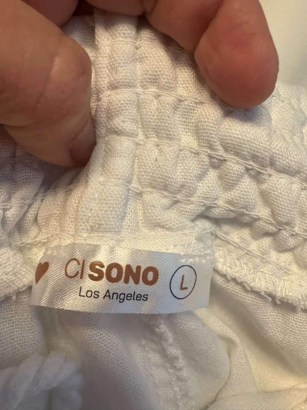 Cisono Los Angeles Women's Elastic Waist Shorts - Picture 3 of 3